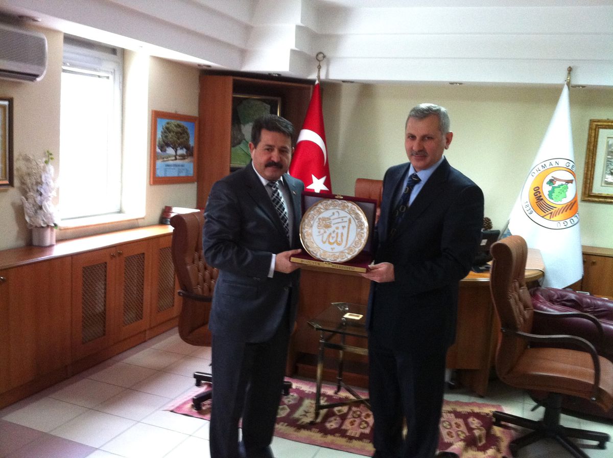 Başkan Berberoğlu'ndan Orman ve Vakıflar Bölge Müdürlerine Ziyaret