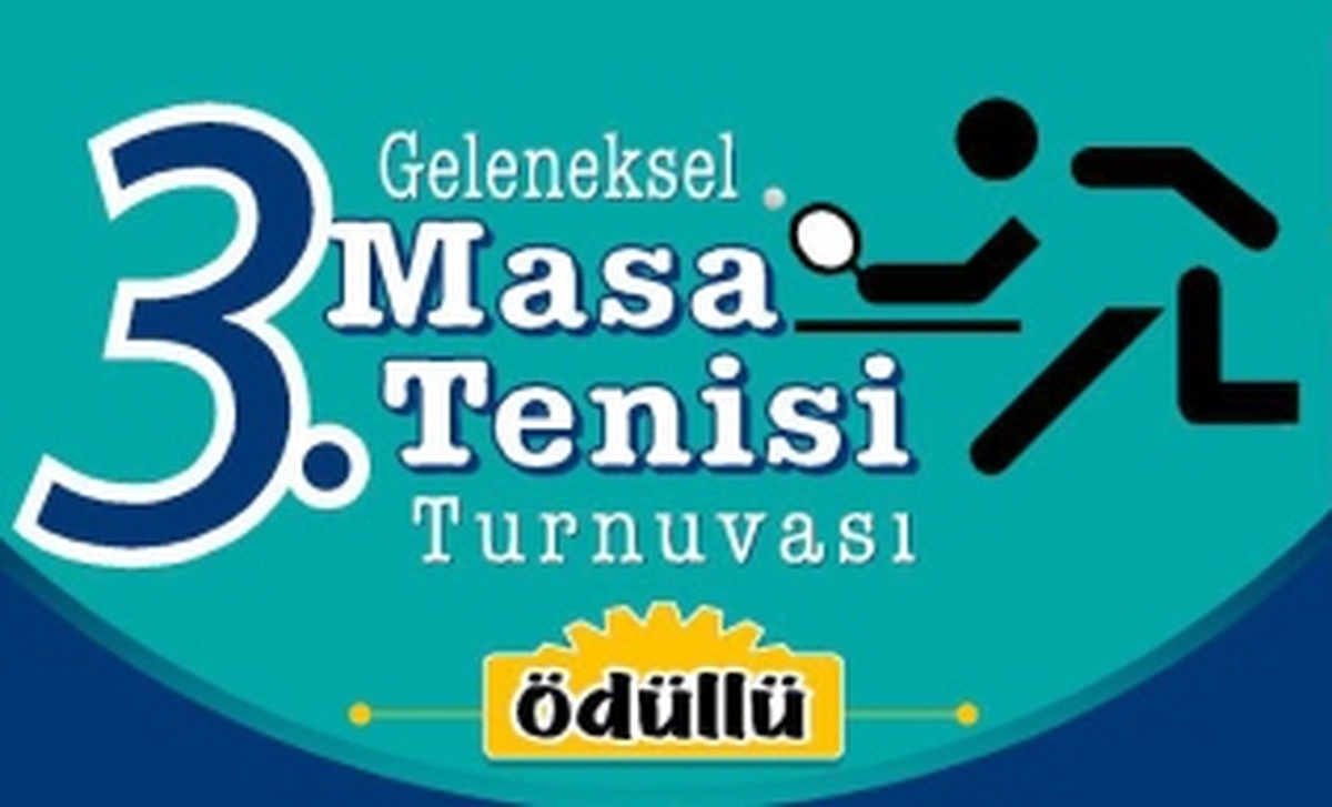 Beylikdüzü'nde 3. Geleneksel Masa Tenisi Turnuvası Başlıyor