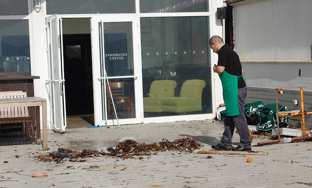 Bodrum'da Fırtına Kabusu Sona Erdi