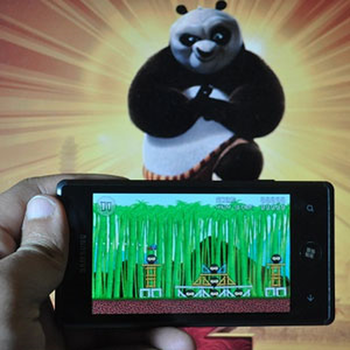 İphone'a Türk Yapımı Oyun: Panda Vs. Ninjas!