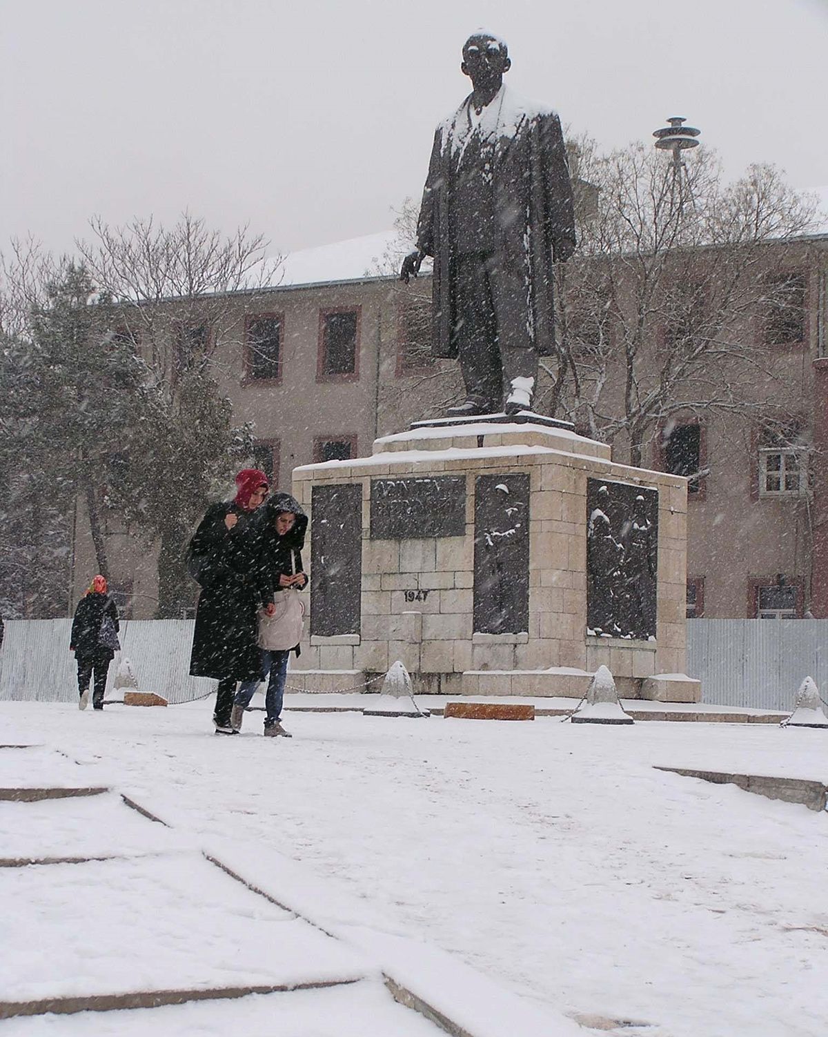 Malatya\'da Kar Yağışı