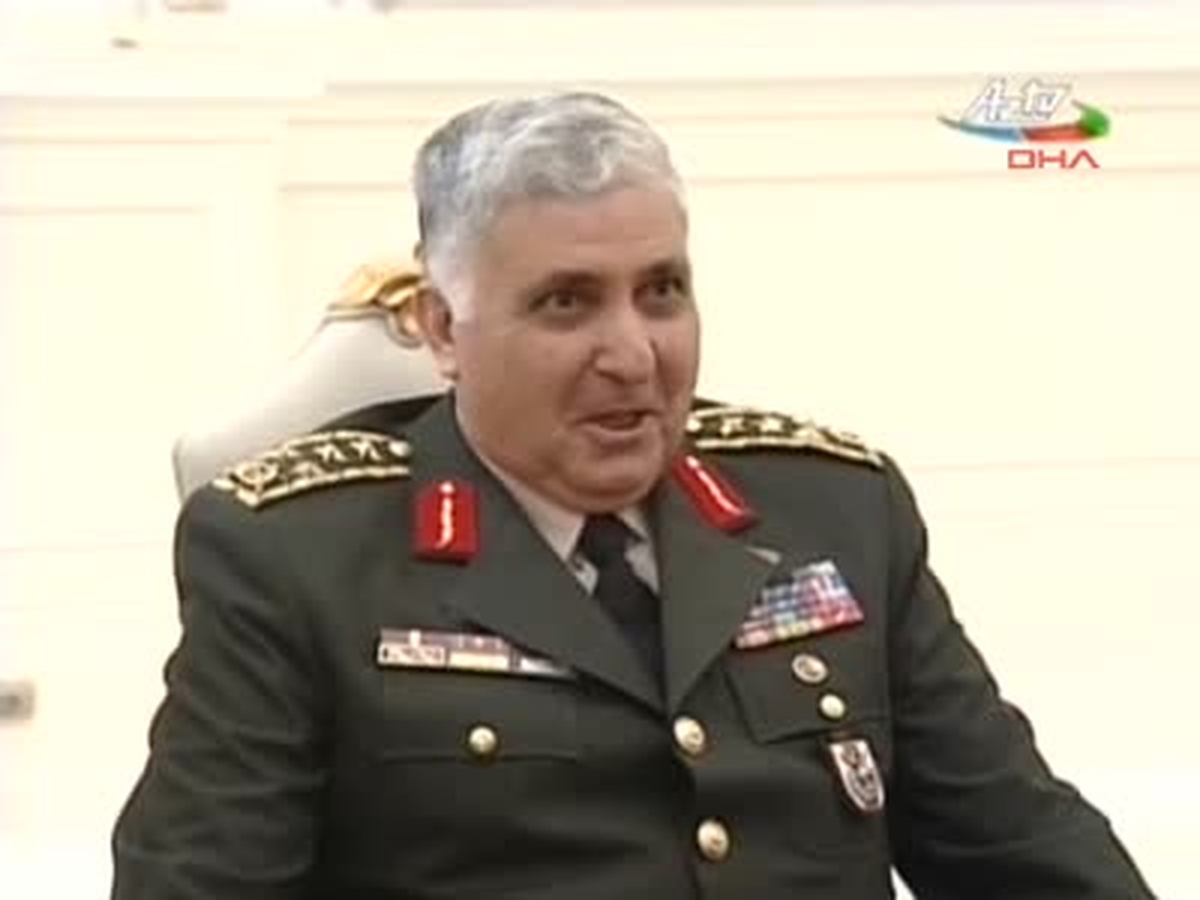 Orgeneral Özel, Aliyev ile Görüştü