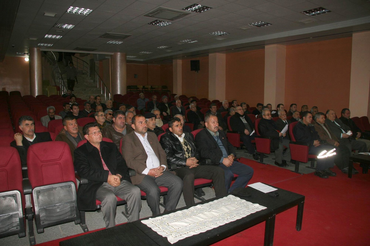 Zorunlu Genel Sağlık Sigortası Muhtarlara Anlatıldı