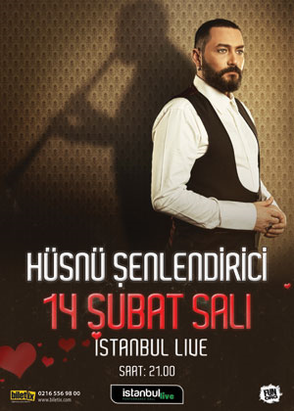 14 Şubat Sevgililer Günü'nde Hüsnü Şenlendirici