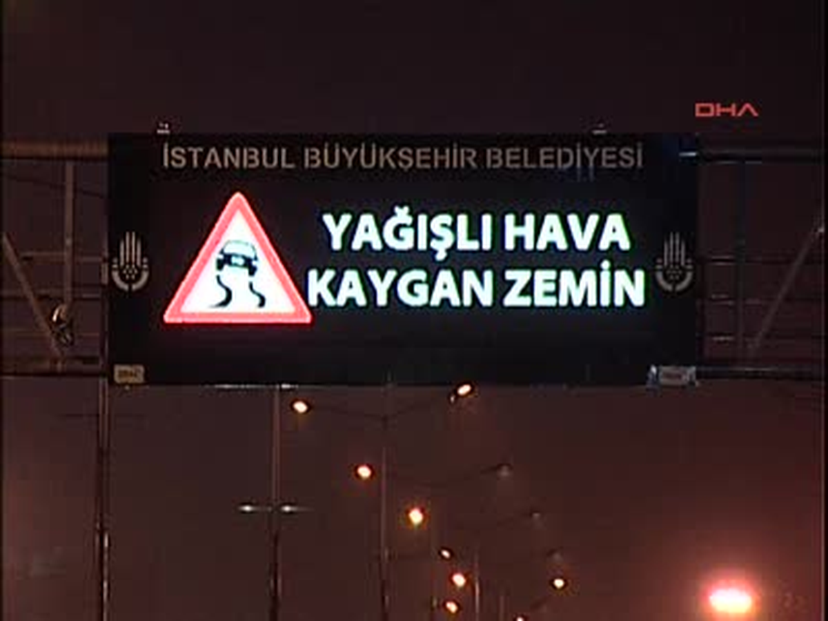 İstanbul'un Yüksek Kesimlerinde Kar Yağışı Başladı