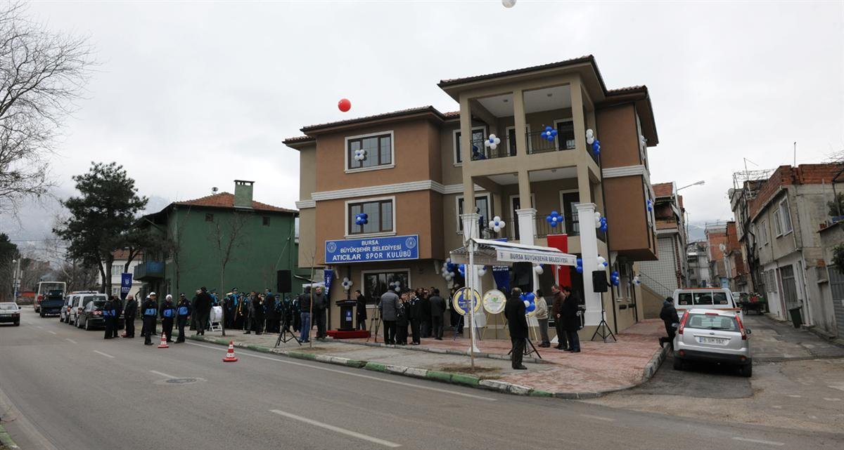 Atıcılar'a Modern Hizmet Binası