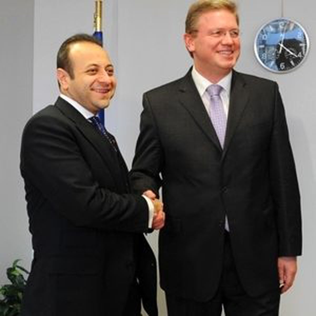 Bakan Bağış, Füle ile Görüştü