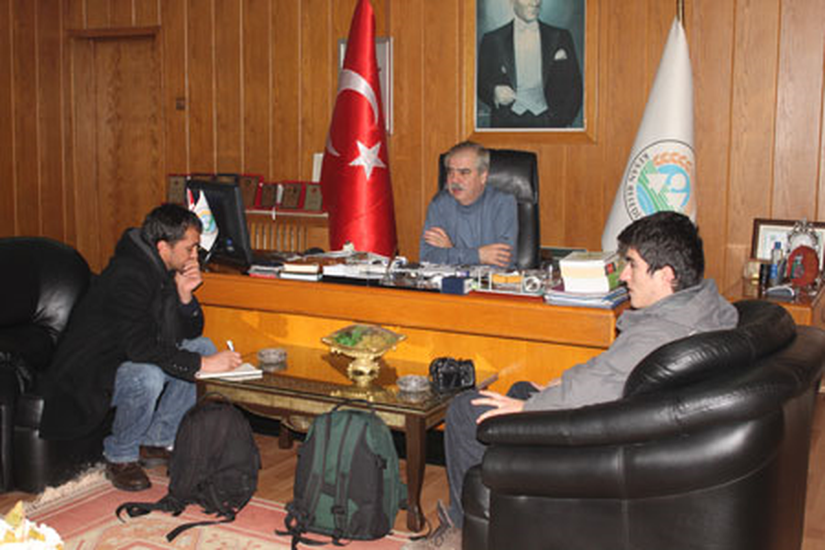 Başkan Özcan'a Ziyaret