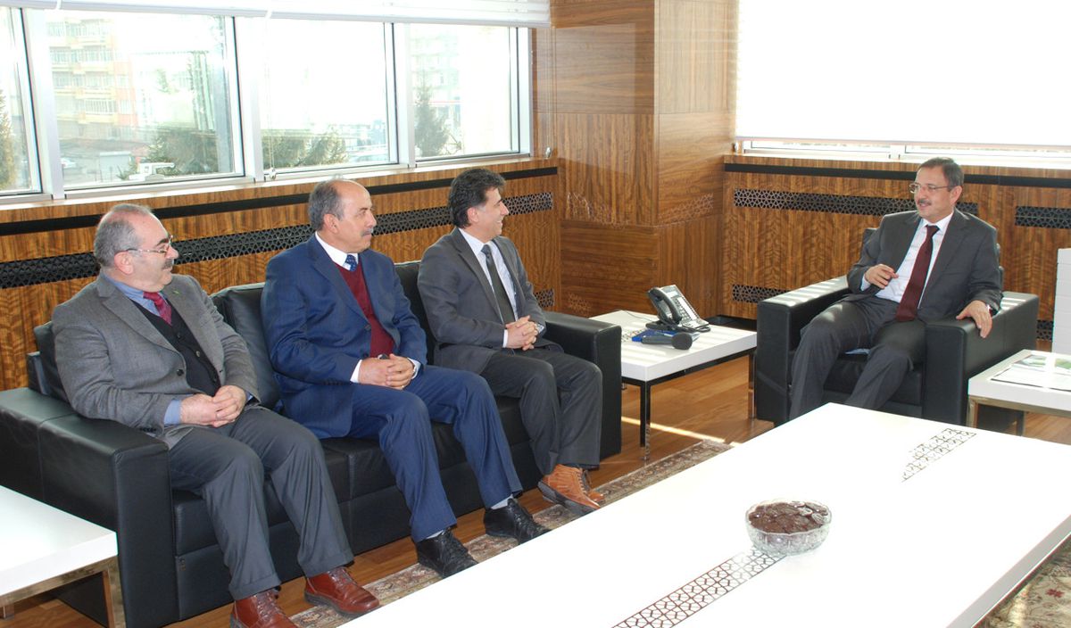 Başkan Özhaseki'ye Ziyareteler