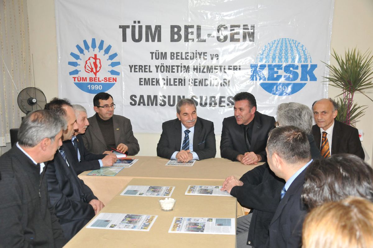Demirtaş'tan Sendikalara Ziyaret