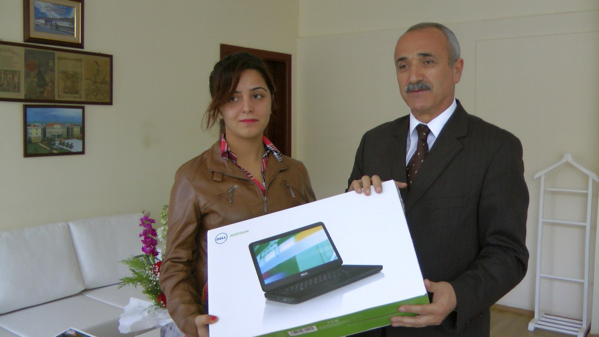 Fethiye Milli Eğitimden Başarılı Öğrenciye Ödül