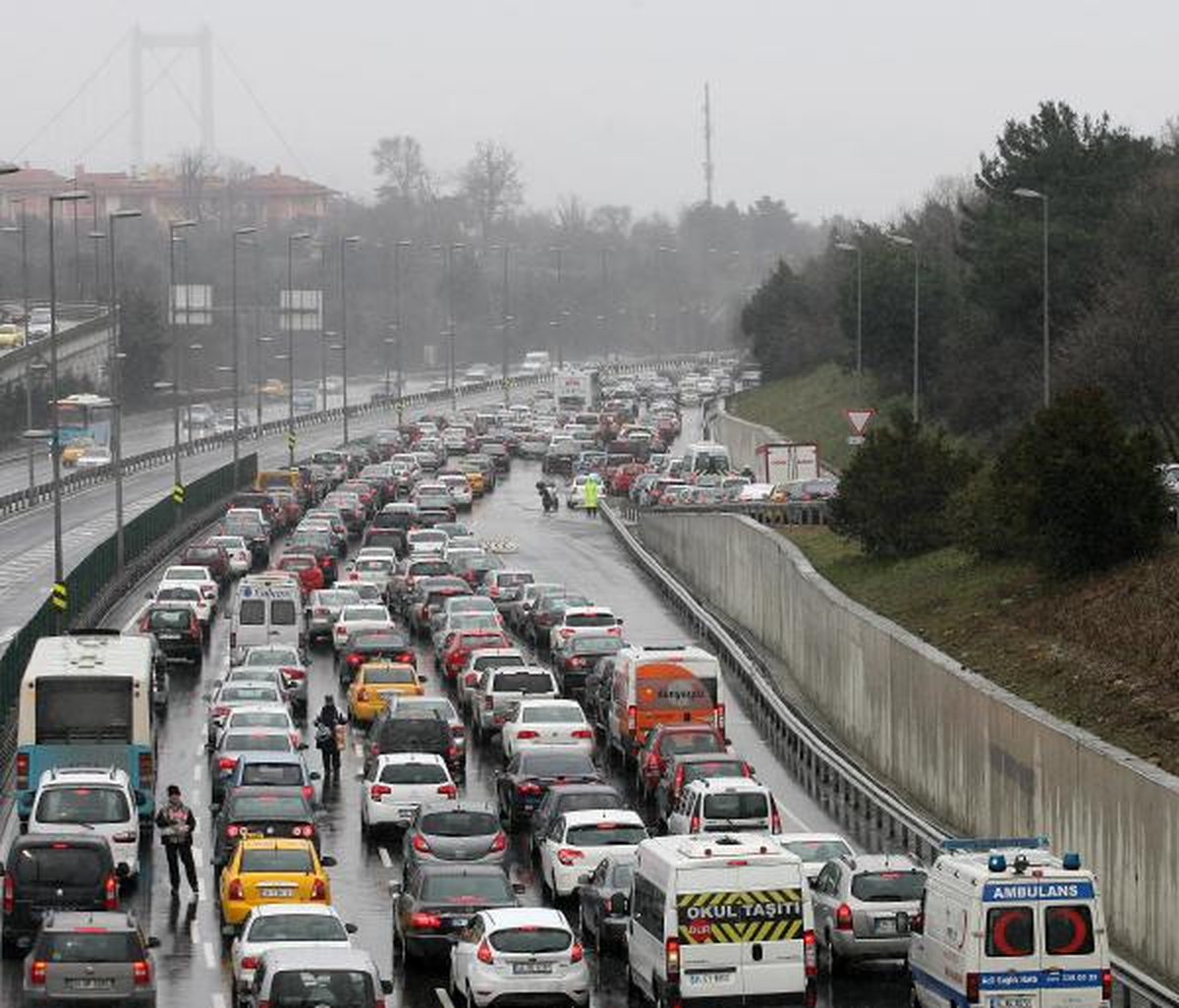 İstanbul'da Kar Yağışı