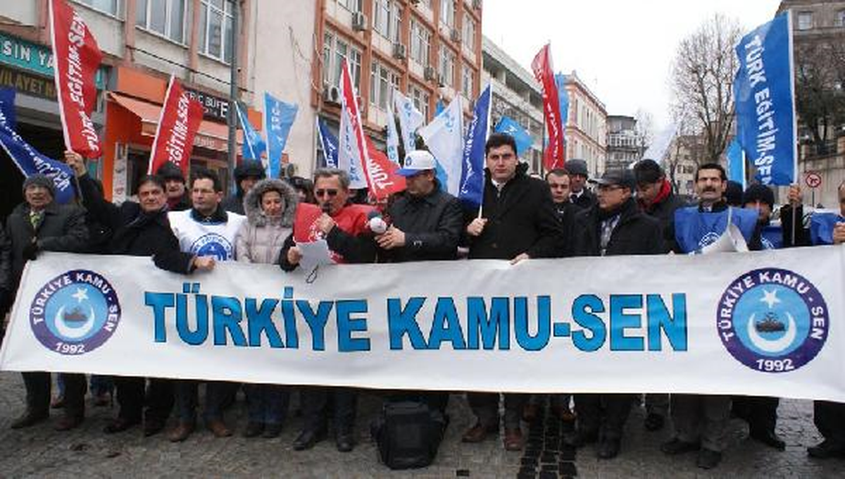 Kamu-Sen'den Hakların Korunması Eylemi