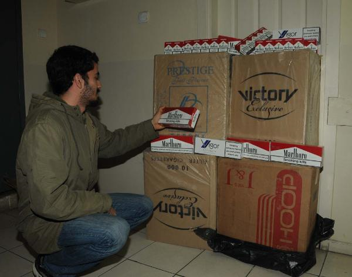 Karşıyaka'da Kaçak Sigara Operasyonu