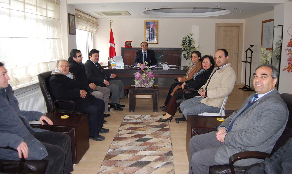 Kaymakam Cıbır, Kula AK Parti Yönetimini Ağırladı