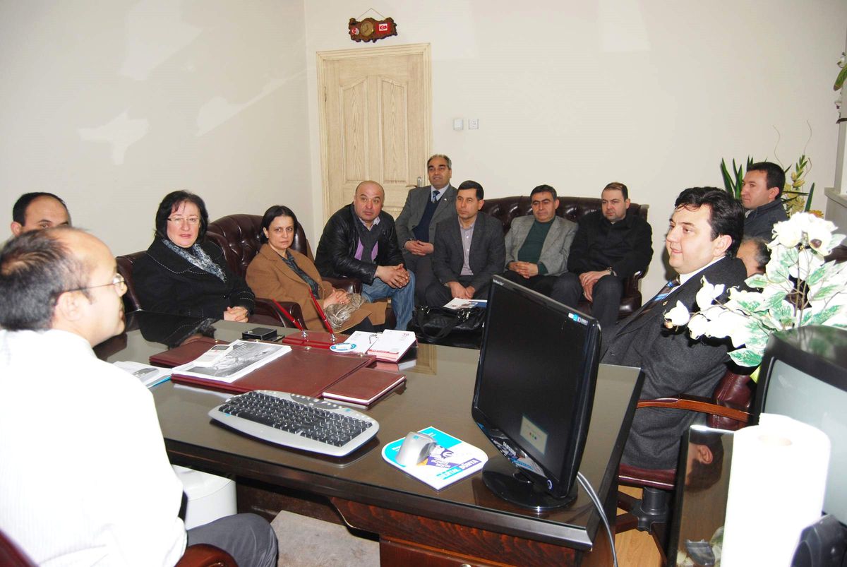 Kula AK Parti'den Emniyet Müdürü İncili ve Başhekim Aslanalp'e Ziyaret