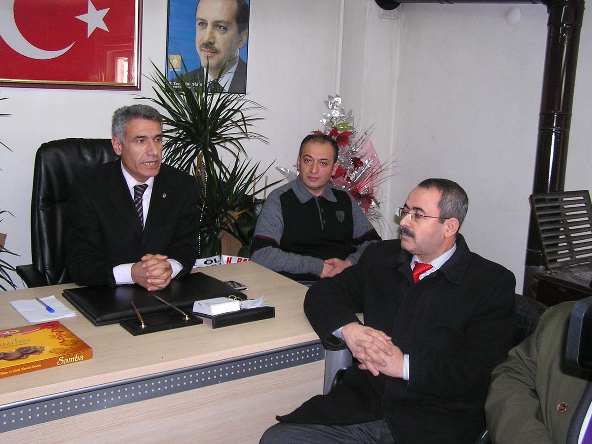 Memur Sen\'den AK Parti Merkez İlçe Başkanı Osman Güder\'e Ziyaret