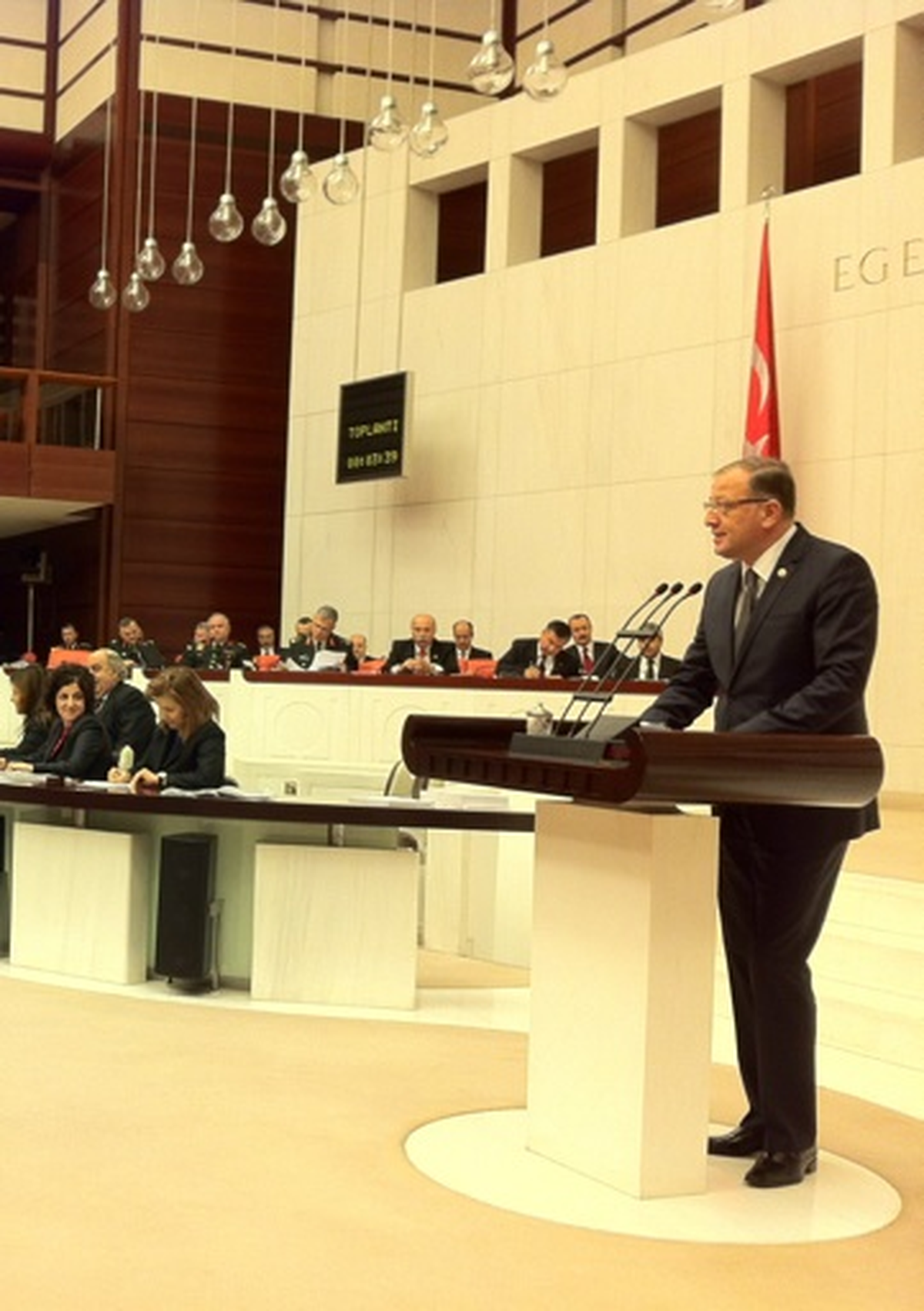 Milletvekili Nejat Koçer, Meclis'te Gaziantep'i Anlattı