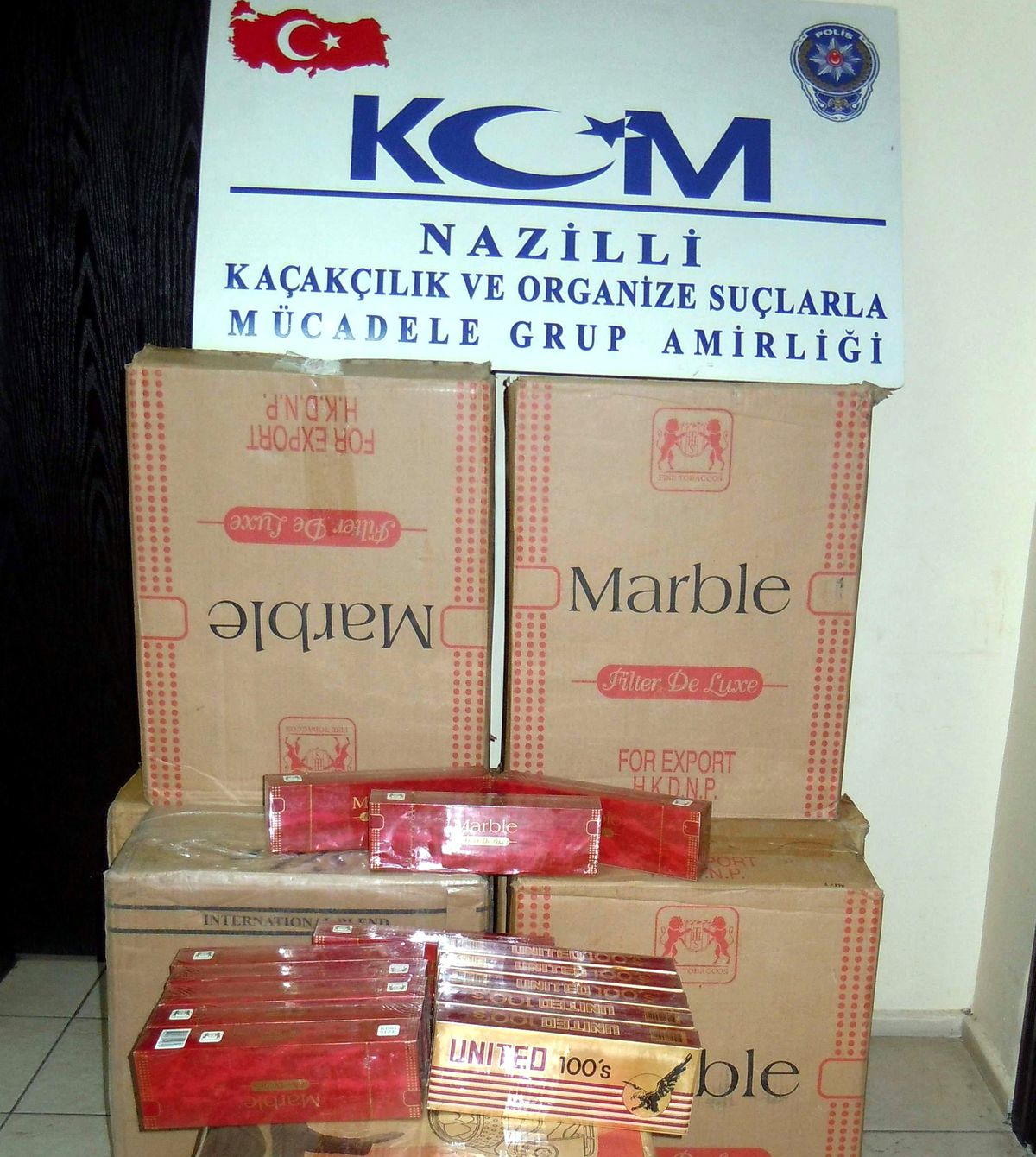 Nazilli'de 4 Bin Paket Kaçak Sigara Ele Geçirildi