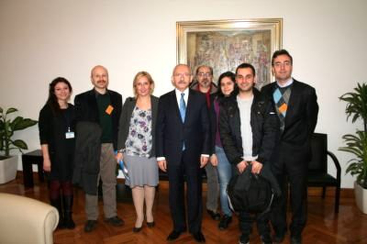 Nefret Suçu Yasa Platformu Kılıçdaroğlu'nu Ziyaret Etti