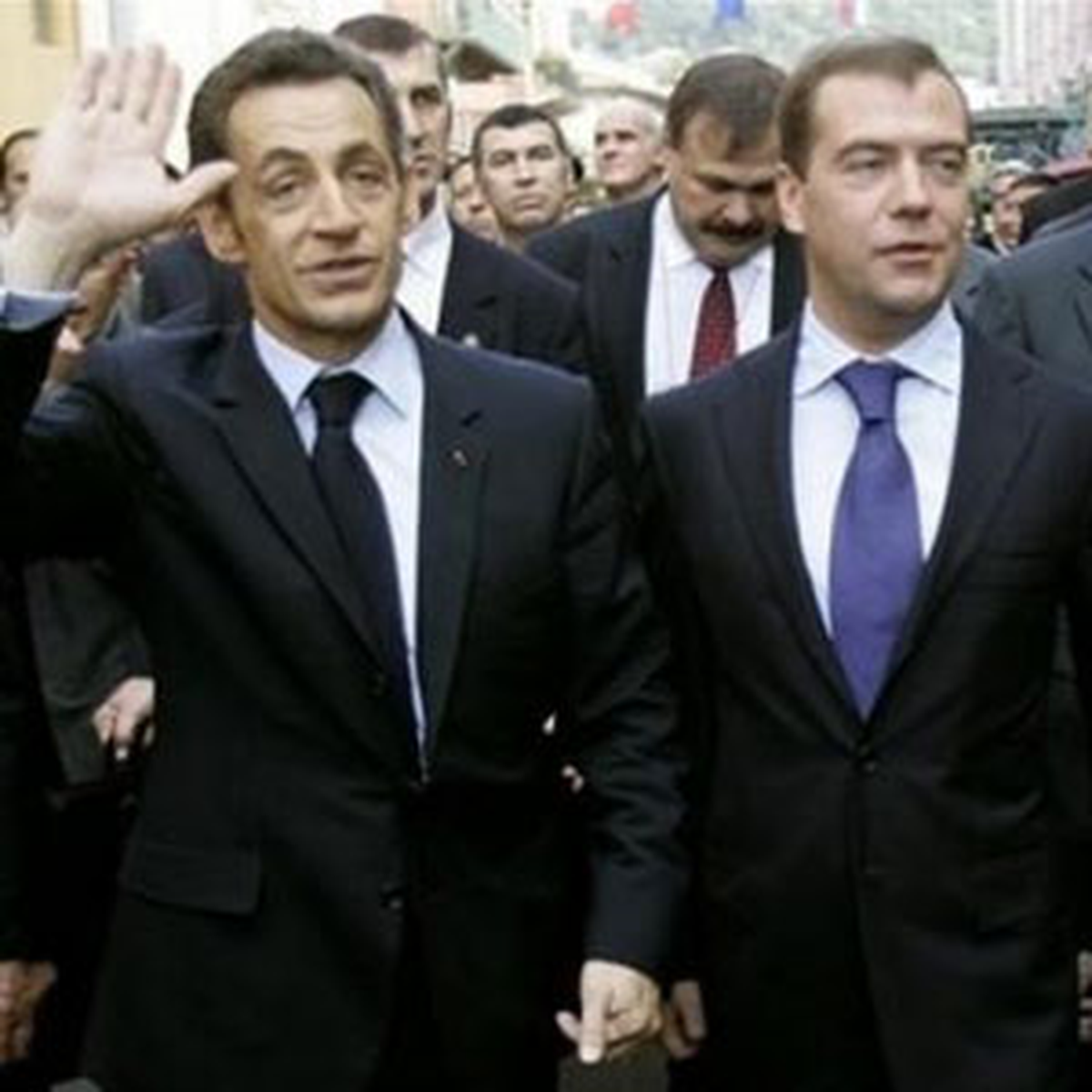Sarkozy, Medvedev'den Destek İstedi