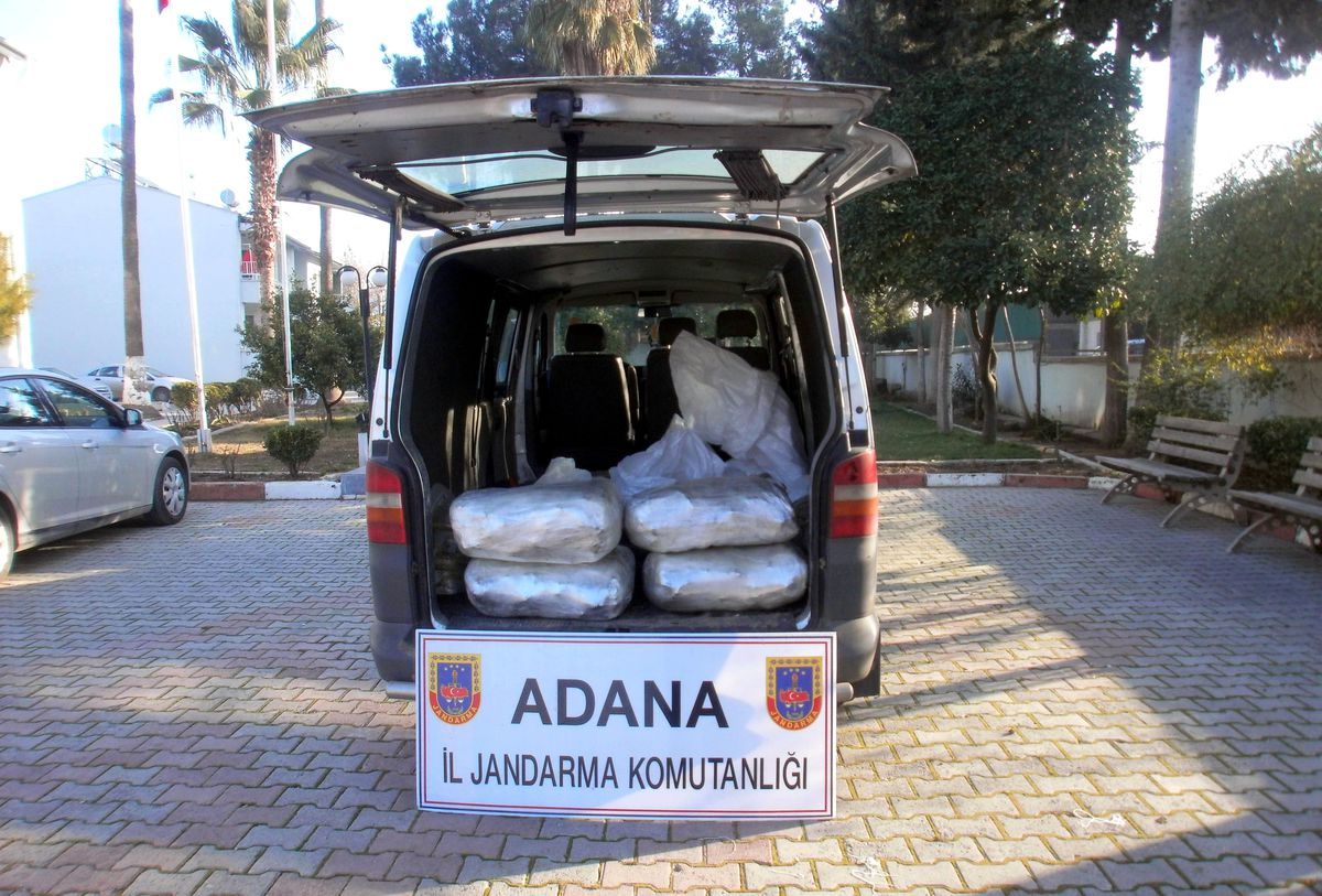 Adana'da 21 Kilo Kubar Esrar Ele Geçirildi