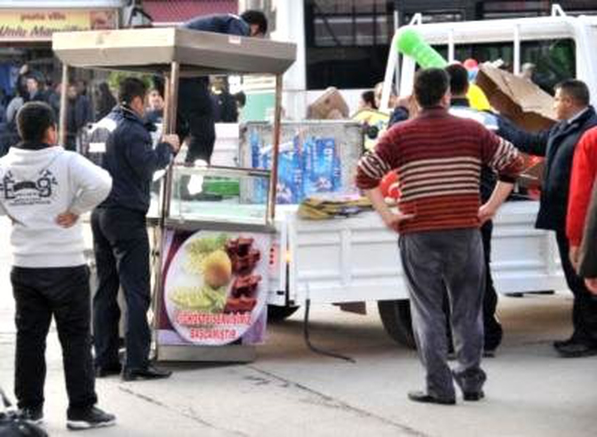 Adana'da Zabıta-Esnaf Kavgası