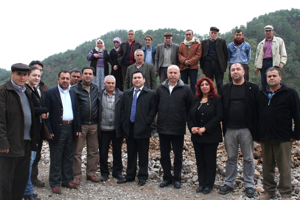 AK Parti'li Ali Boğa?akköprü'de İncelemelerde Bulundu
