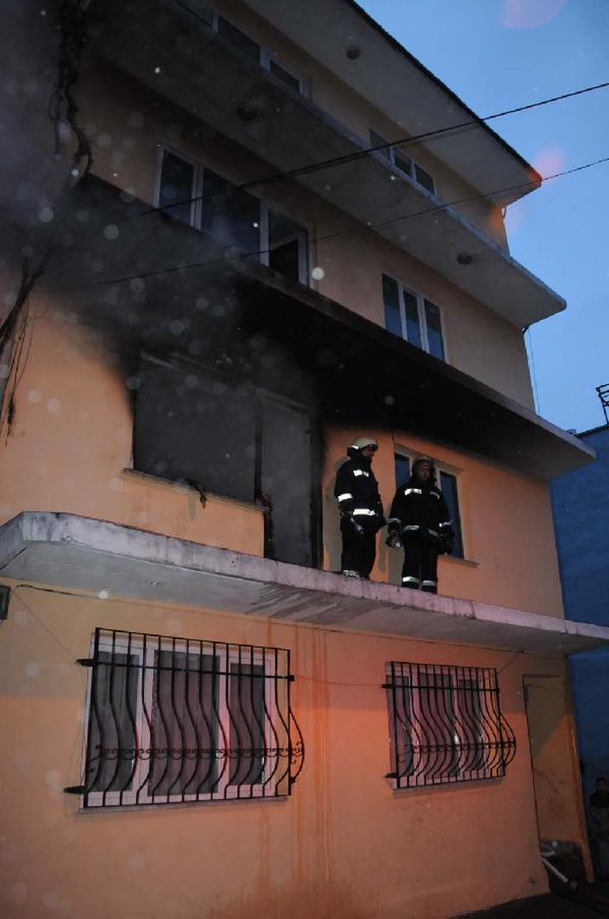 Apartmanda Yangın Paniği