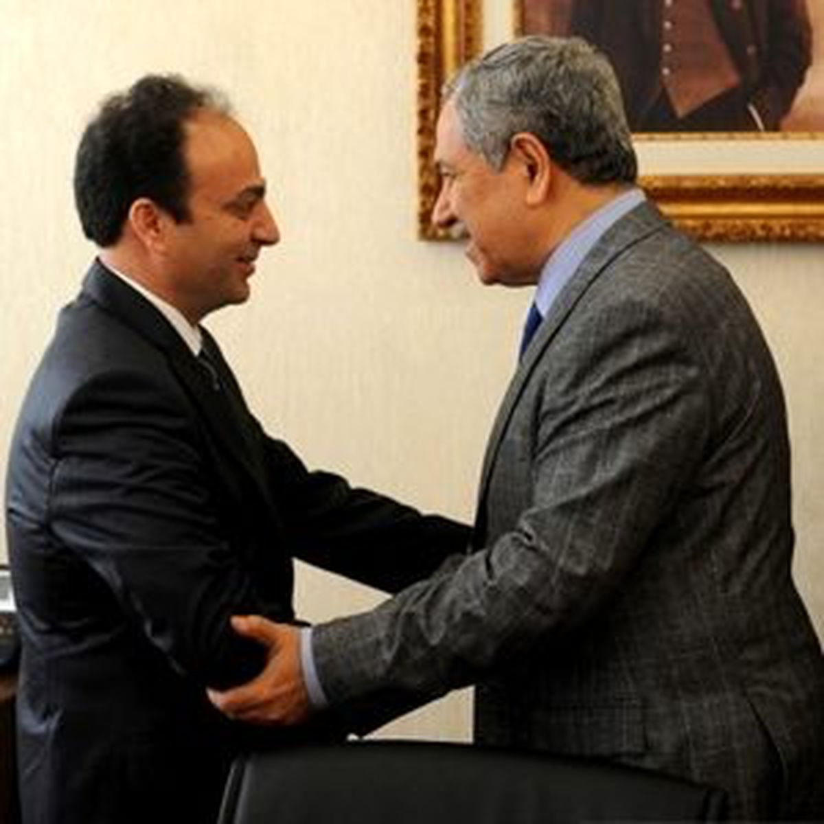 Arınç Baydemir'i Kabul Etti