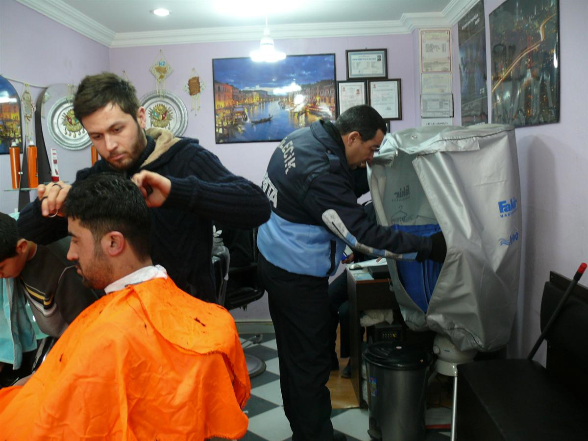 Bilecik'te Berber Denetimi