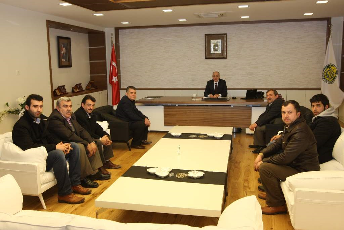 Çayırova Küçük Sanayi Sitesi Üyelerinden Başkan'a Teşekkür Ziyareti