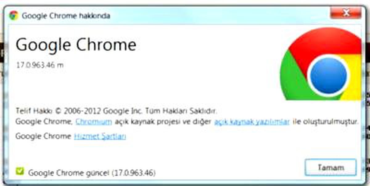 Daha Hızlı ve Daha Güvenli Chrome 17 Hazır!