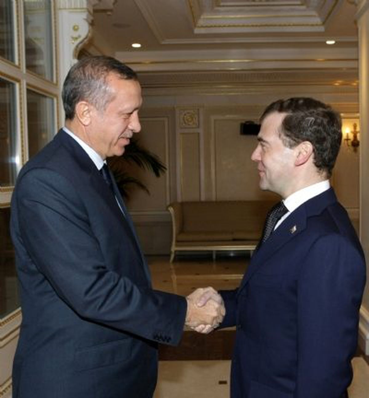 Erdoğan, Medvedev ile 'Suriye'Yi Görüştü