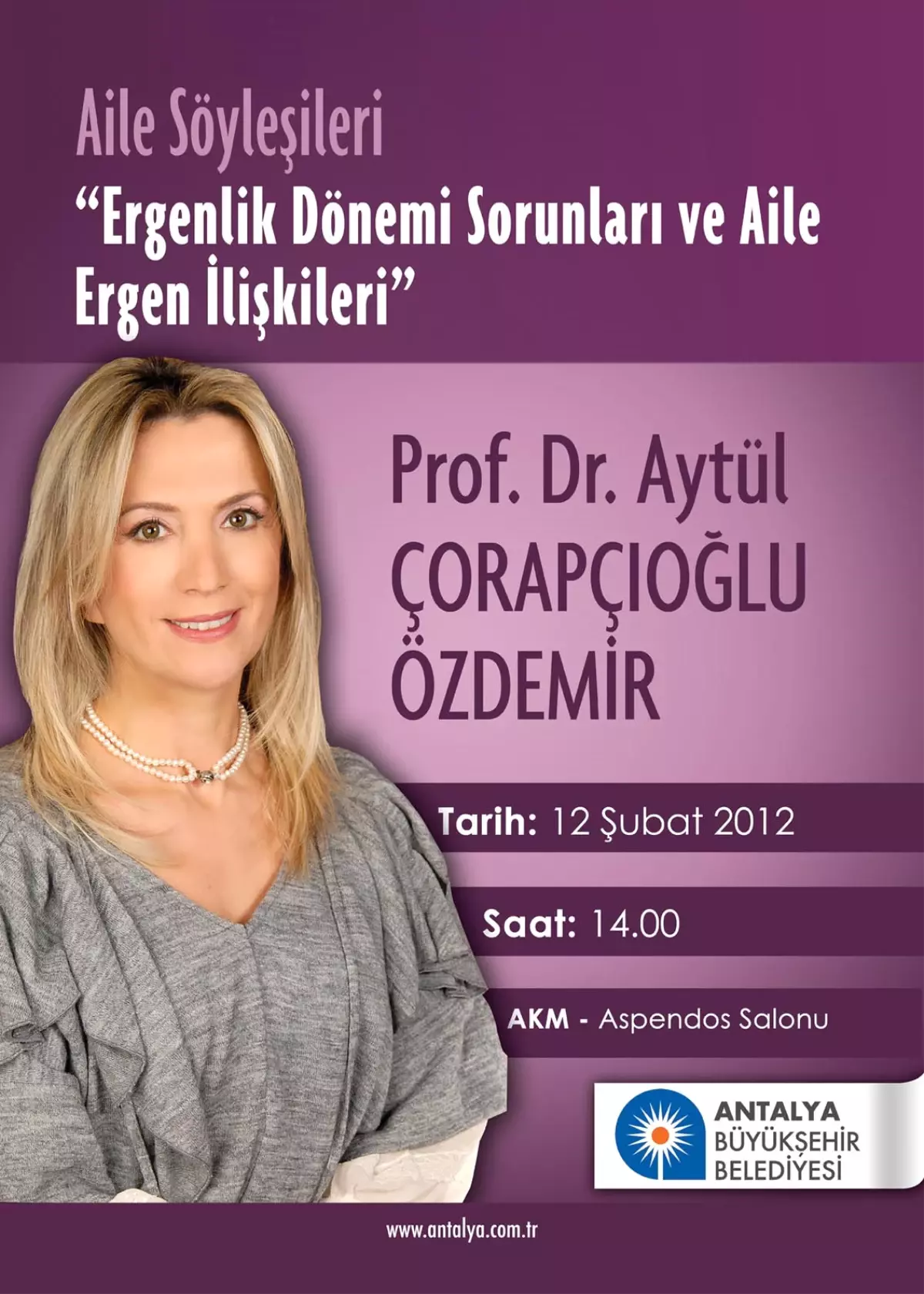 \'Ergenlik Dönemi Sorunları ve Aile Ergen İlişkileri\' Söyleşisi