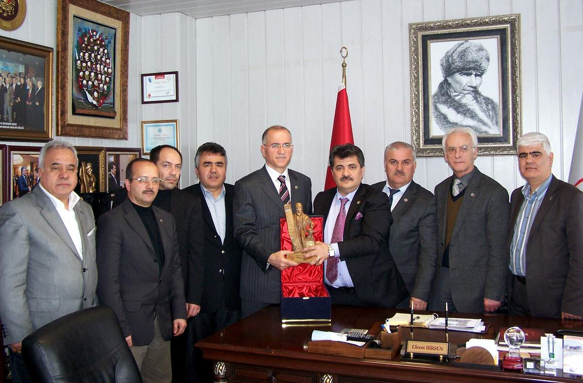Eskişehir Vergi İdaresi Başkanı Fethi Aygün Eesob'ne Veda Ziyaretinde Bulundu