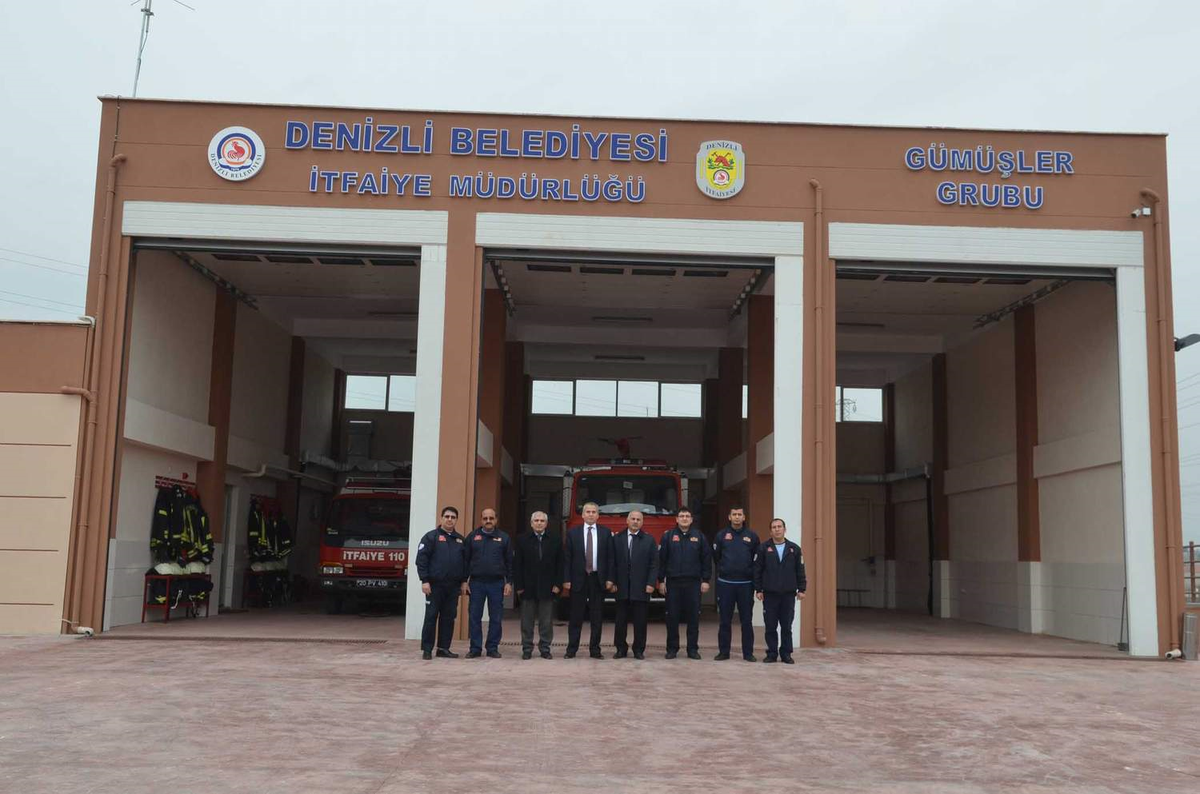 Gümüşler'e Modern İtfaiye Binası