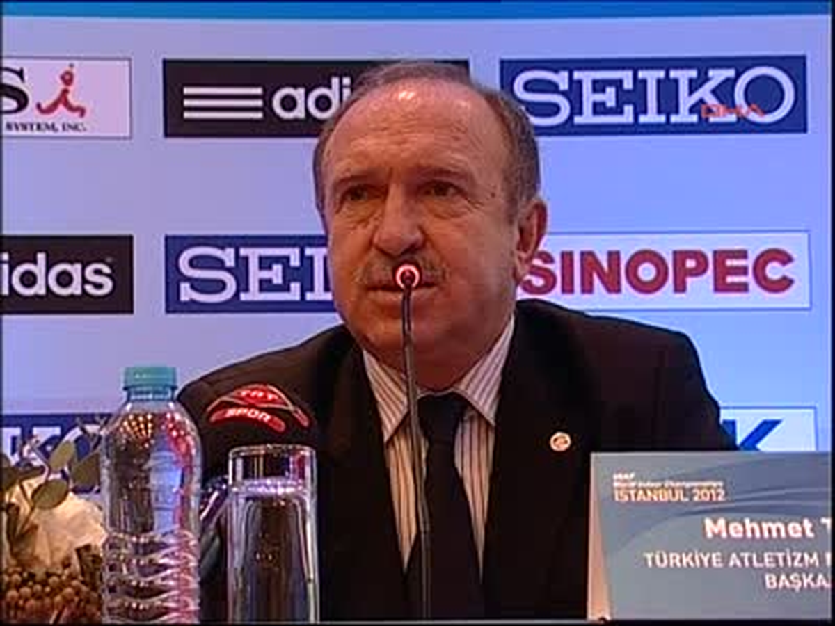 İstanbul'da Düzenlenecek 14. Dünya Salon Atletizm Şampiyonası'nın Tanıtımı Yapıldı