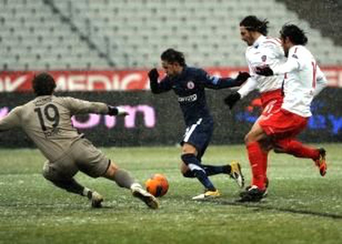 Kar Altında Gol Yağmuru!