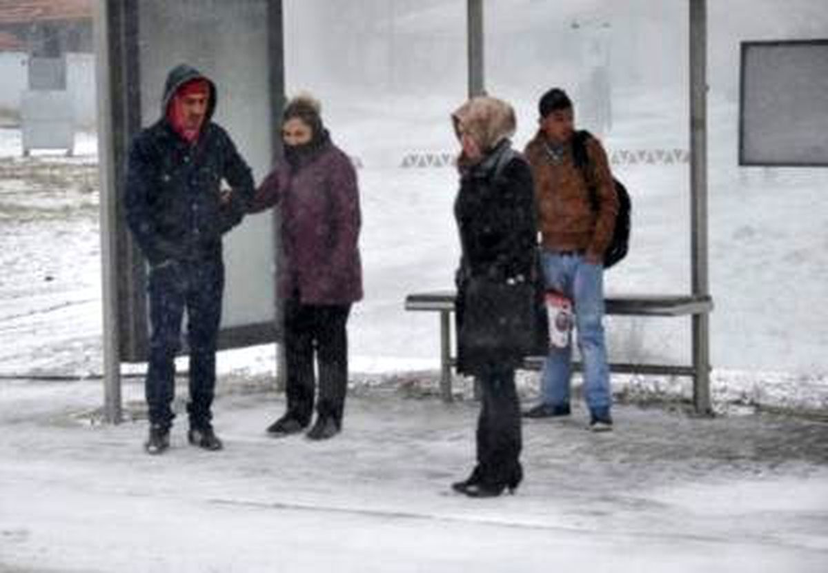 Kar Çorlu'da Etkili Oldu