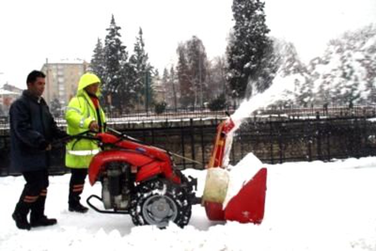 Kastamonu Kar Yağışına Hazırlıksız Yakalandı