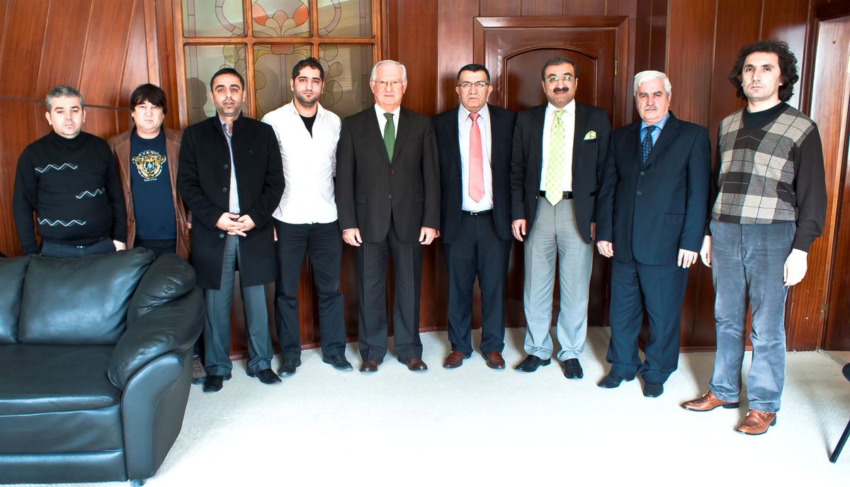 Mgc Yönetimi Başkan Yıldırım'ı Ziyaret Etti