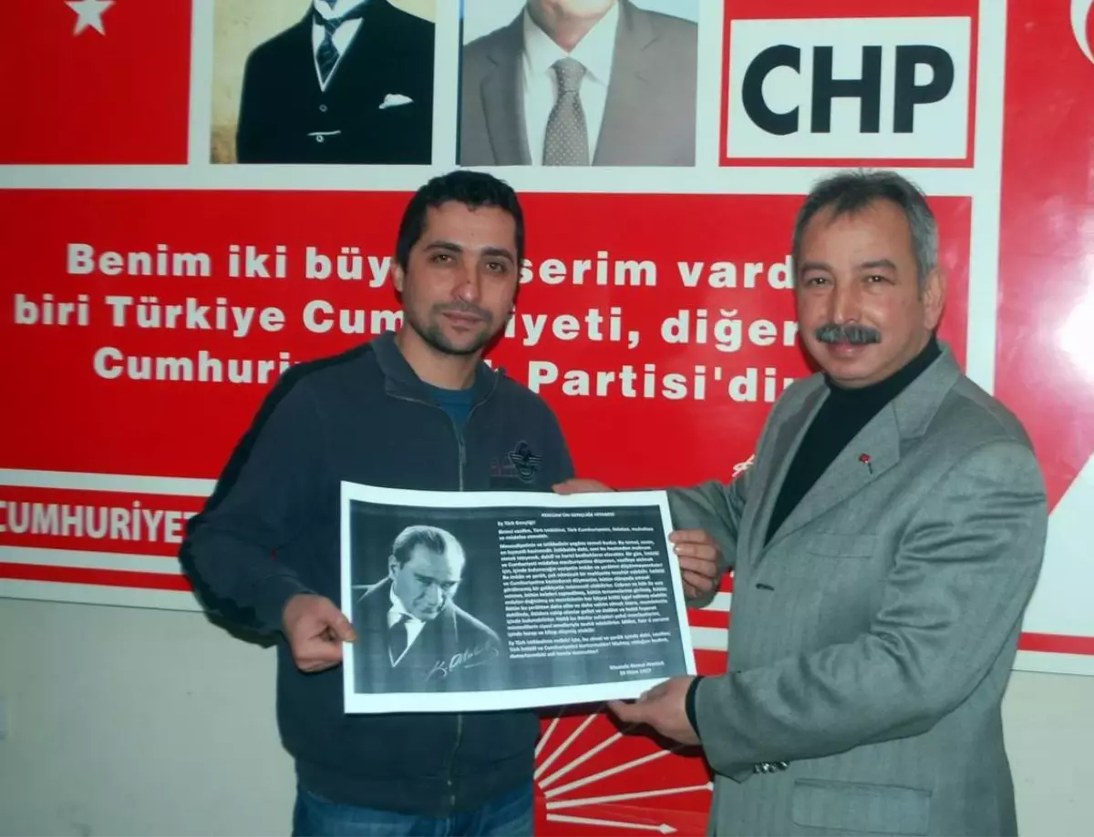 Salihli CHP'den Bin Adet Gençliğe Hitabe