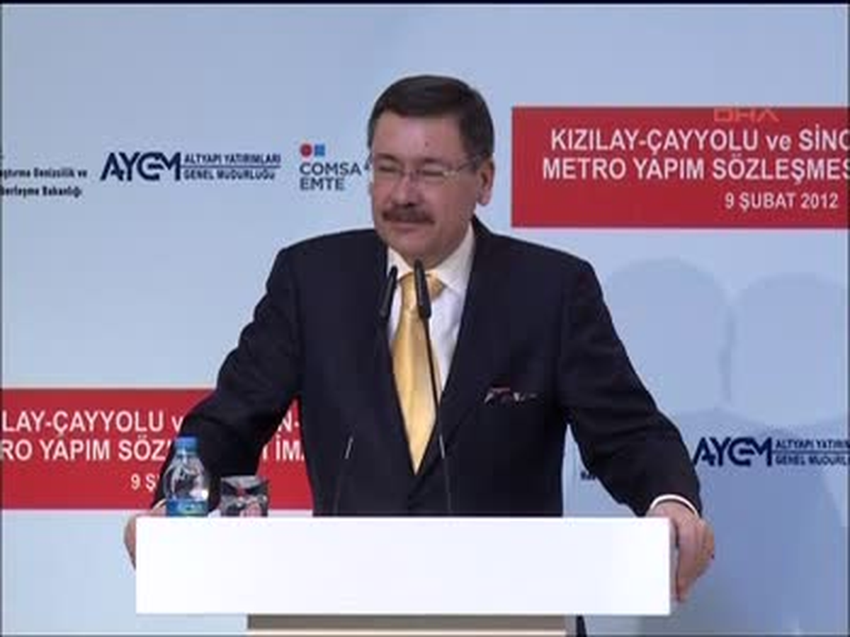 Sincan ve Kızılay Çayyolu Metroları Sözleşme İmza Töreni