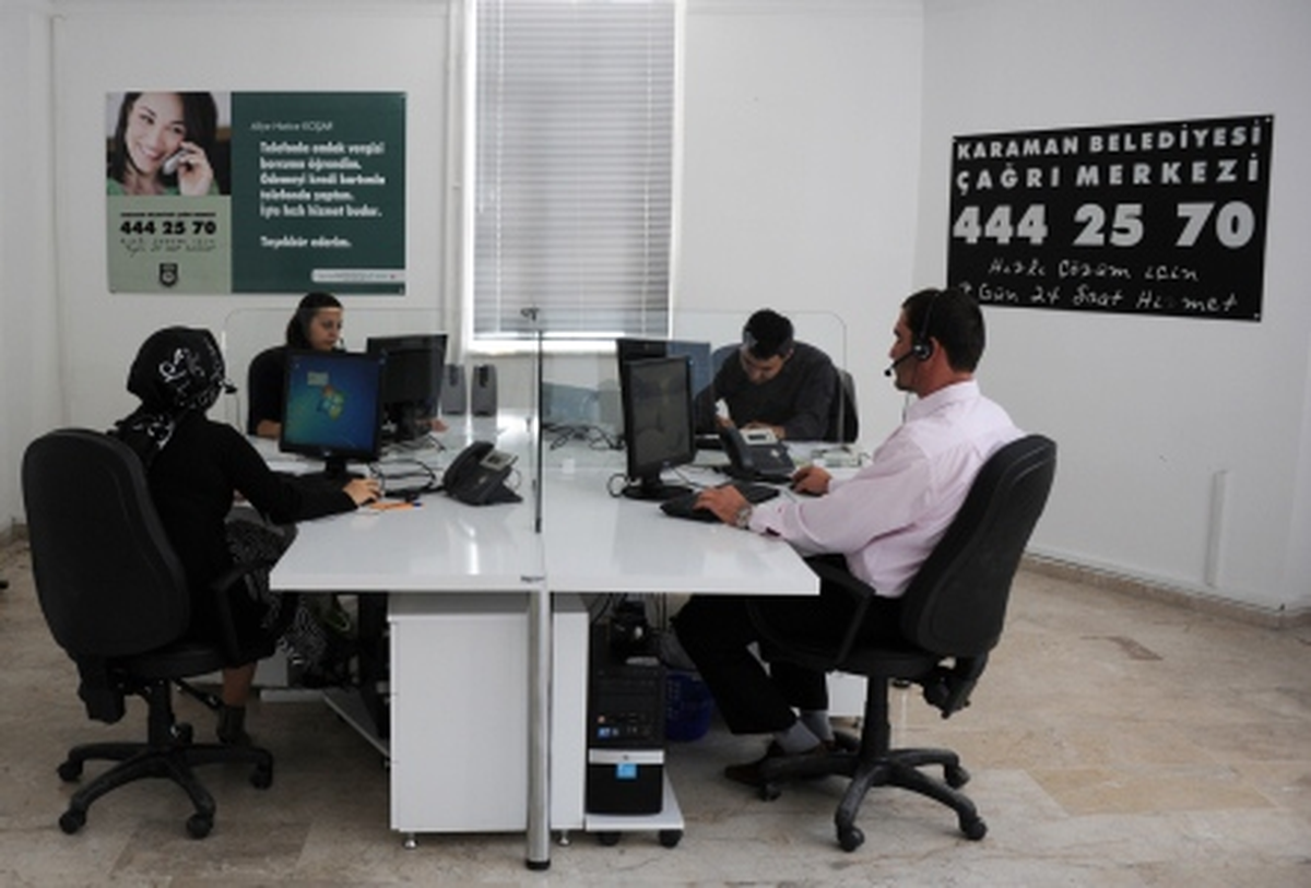 Vatandaşın İşi 444 25 70 Çağrı Merkezi'nde Çözülüyor