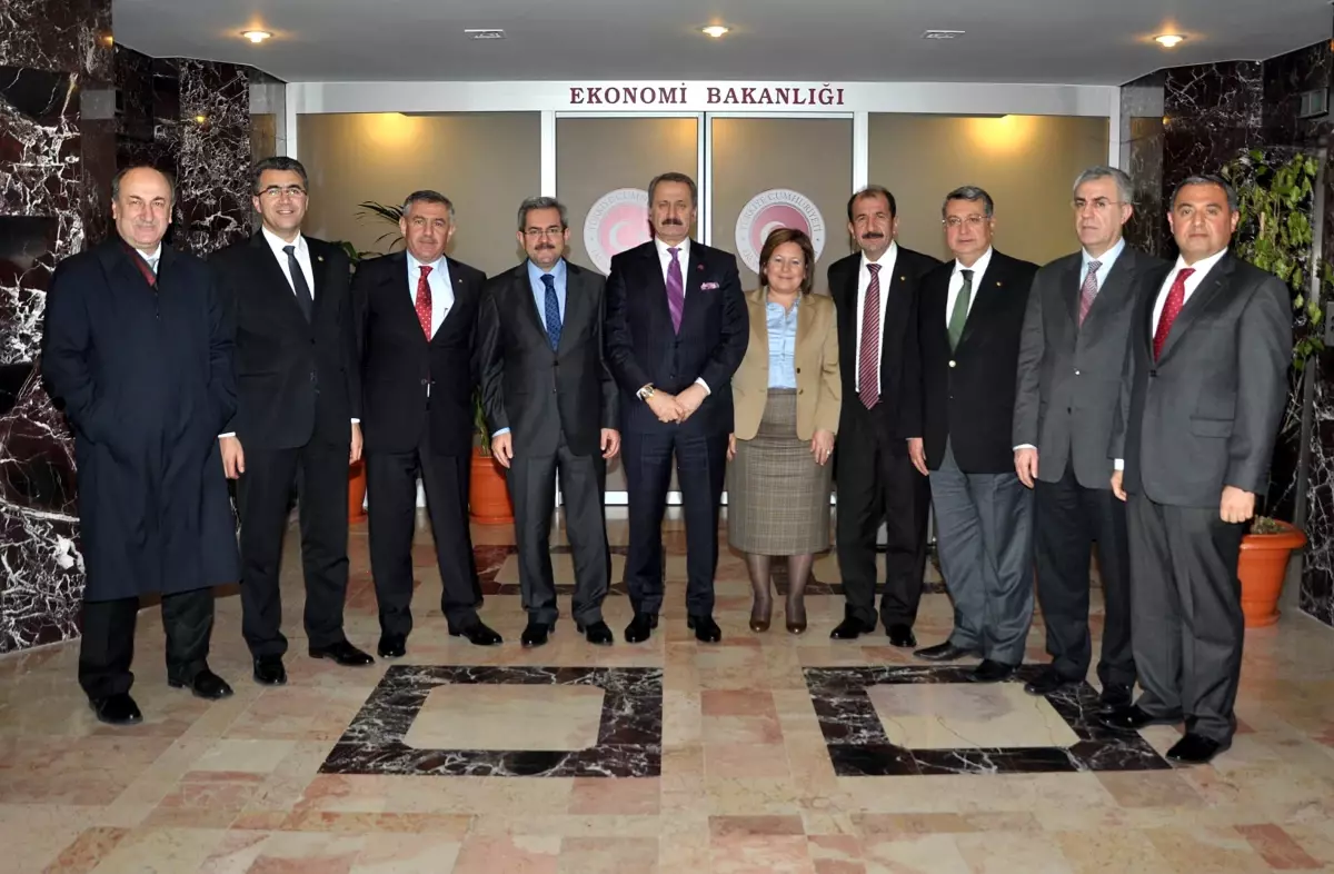 Adana İş Dünyası\'ndan Bakan Çağlayan\'a \'Teşvik\' Ziyareti