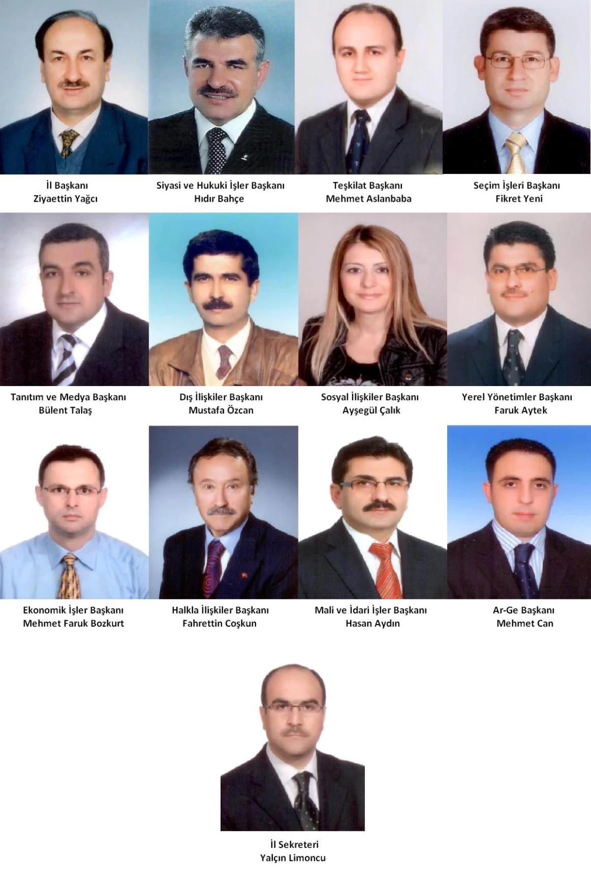 AK Parti Adana İl Teşkilatı Görev Bölümü Yaptı