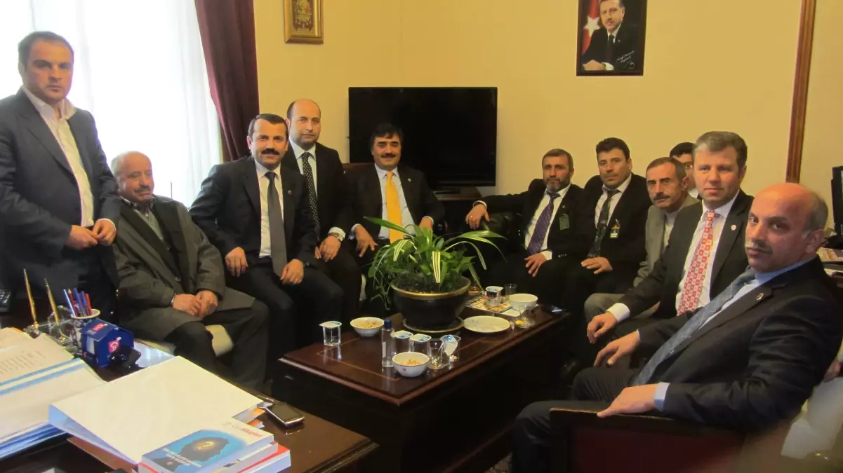 AK Parti Akkuş Yönetimi, Hamarat\'ı Ziyaret Etti