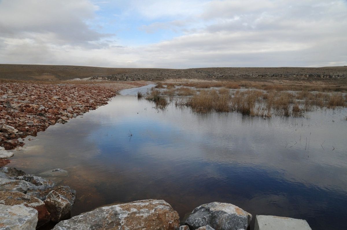 Akgöl Su Tutmaya Başladı