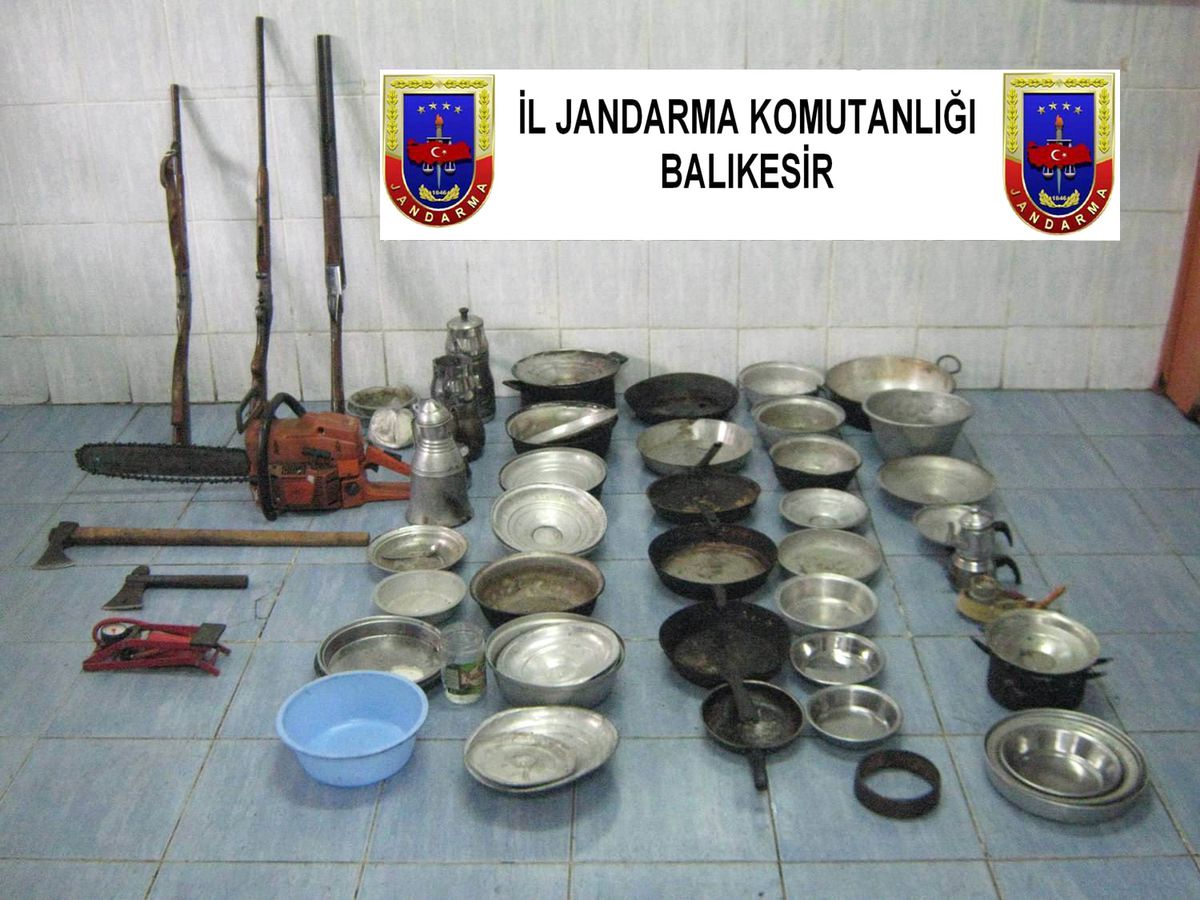 Balıkesir Jandarması Hırsızların Ensesinde